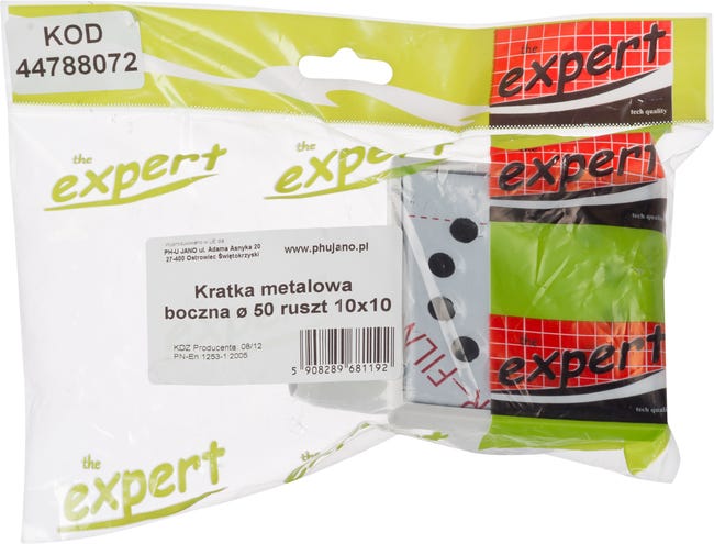 Odpływ punktowy boczny NISKI 10X10 cm EXPERT