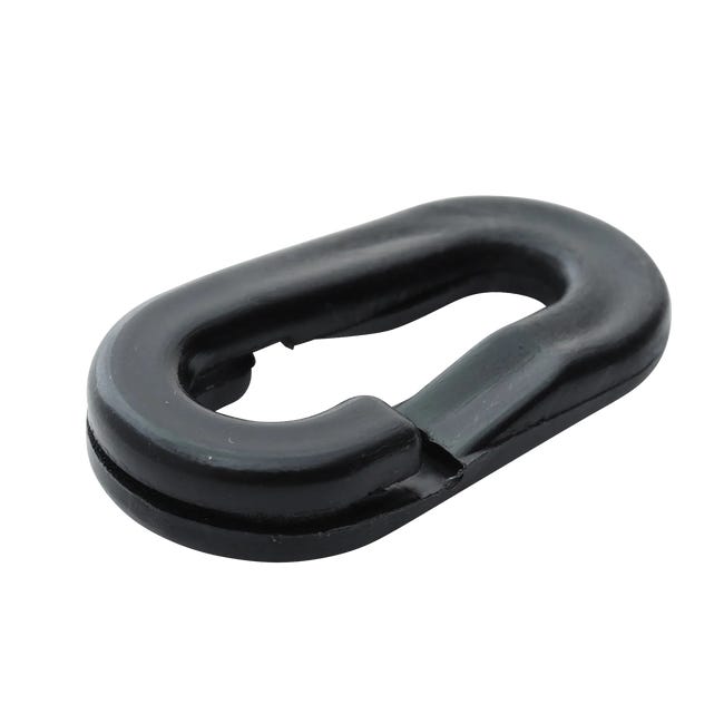 Ogniwo łączące do łańcucha 6 mm czarne Standers