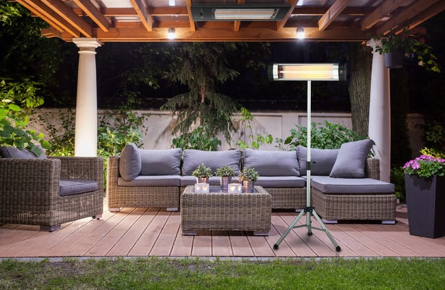 Ogrzewacz tarasowy stojąco-wiszący 3000W TH3000RS YARDI
