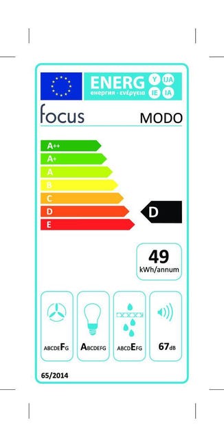 Okap podszafkowy Modo 60 cm Novoterm