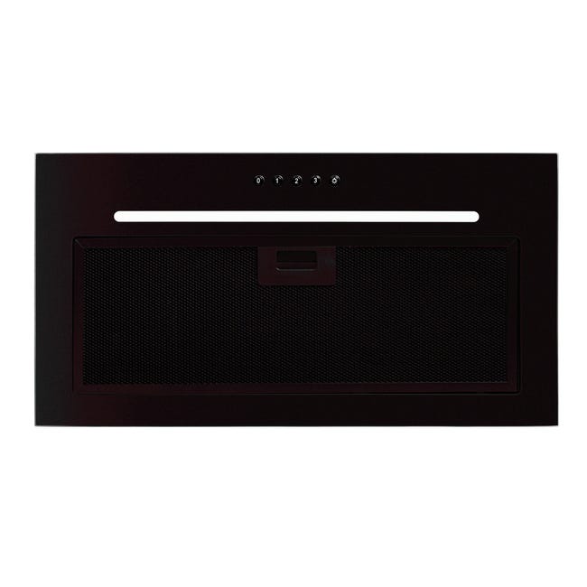 Okap podszafkowy Top-Box 60 cm czarny VDB