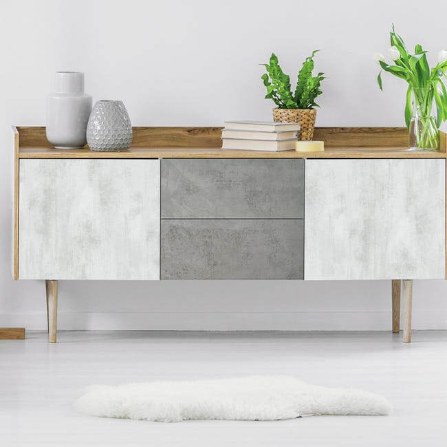 Okleina Concret jasnoszara 45 x 200 cm imitująca beton