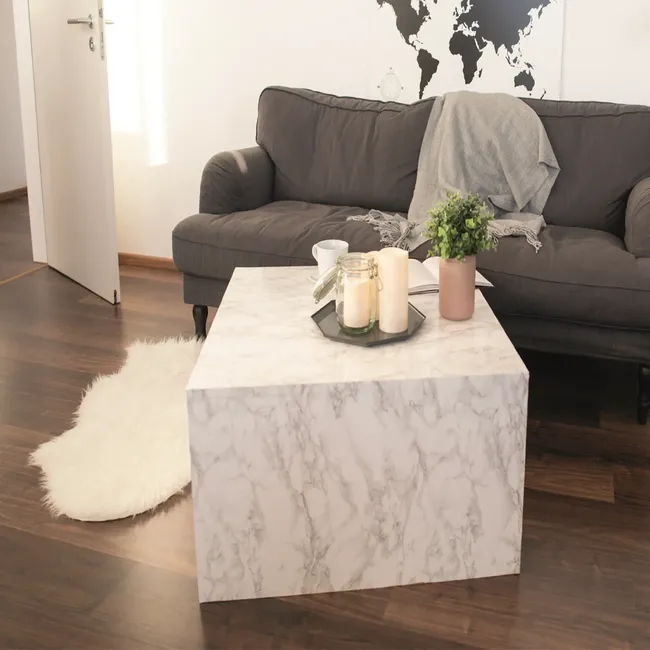 Okleina Marmur biało-szara 45 x 200 cm imitująca marmur