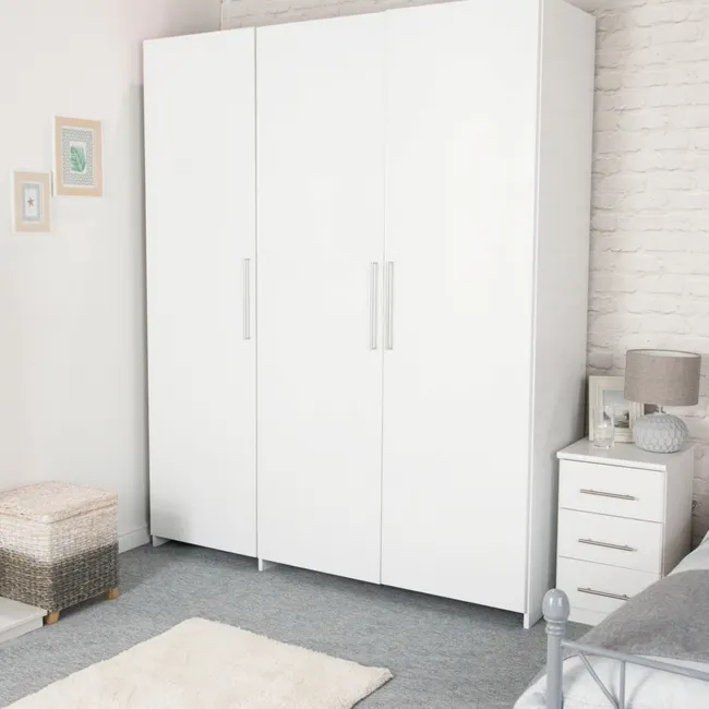 Okleina jednolita biała 45 x 200 cm w połysku