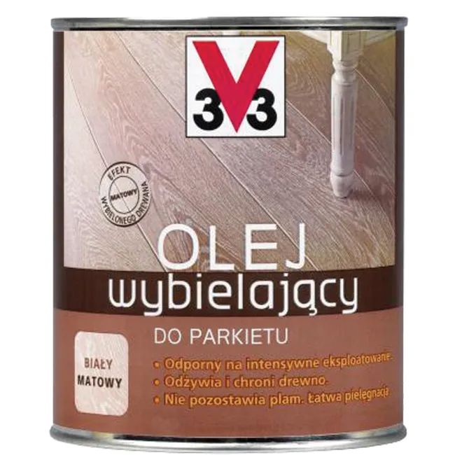 Olej WYBIELAJĄCY DO PARKIETU 1 l V33