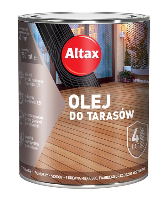 Olej do tarasów Ciemny Dąb 0.75 l Altax