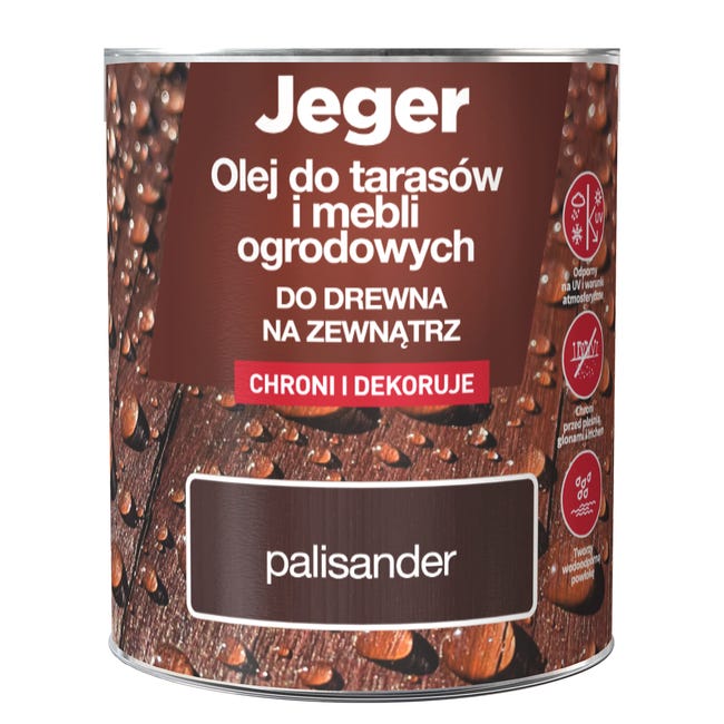 Olej do tarasów Palisander 0.7 l Jeger