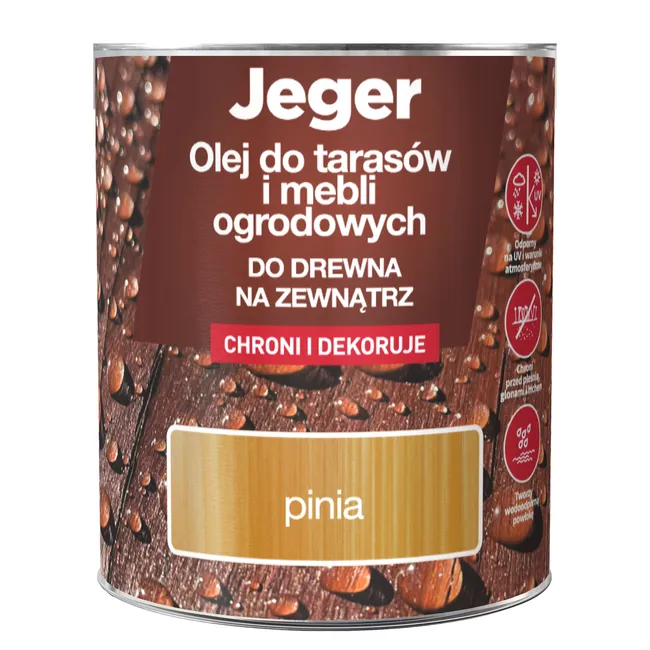 Olej do tarasów Pinia 0.7 l Jeger