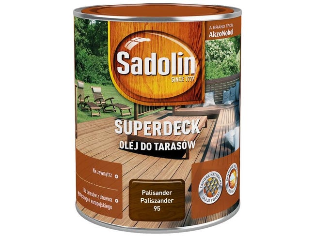 Olej do tarasów SUPERDECK 0.75 l Tek SADOLIN