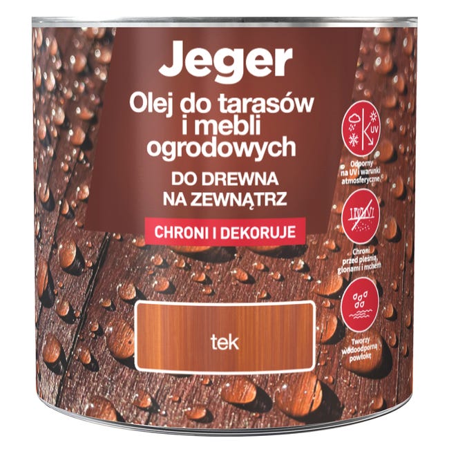 Olej do tarasów Tek 2.5 l Jeger