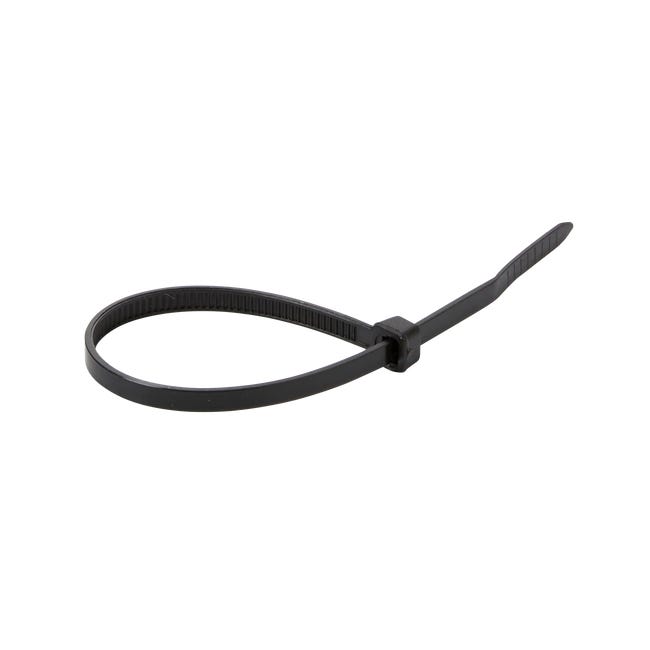 Opaska zaciskowa 3.5 x 150 mm 50 szt. czarny LEXMAN