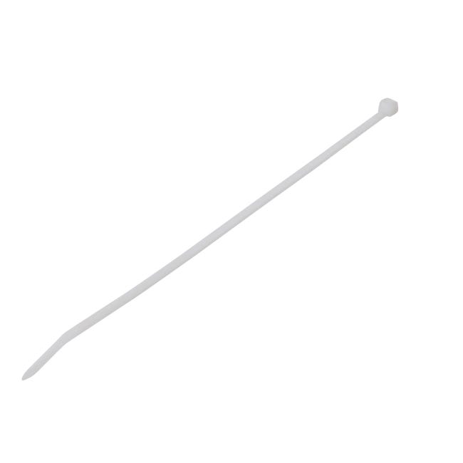 Opaska zaciskowa 3.5 x 200 mm 100 szt. biały LEXMAN