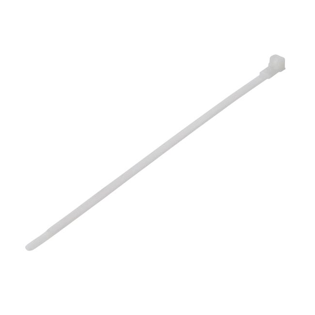 Opaska zaciskowa 4.6 x 200 mm 25 szt. biały LEXMAN