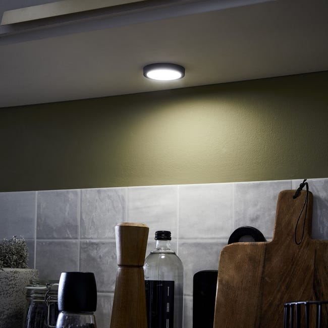 Oprawa Hubi czarna 7 cm IP20 LED Inspire