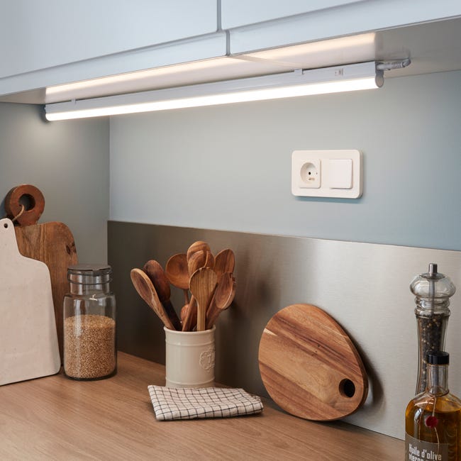 Oprawa LED Moss 90 cm 1250 lm biała Inspire