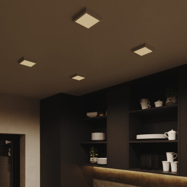 Oprawa LED Sanoa biała 12 cm IP44 Inspire