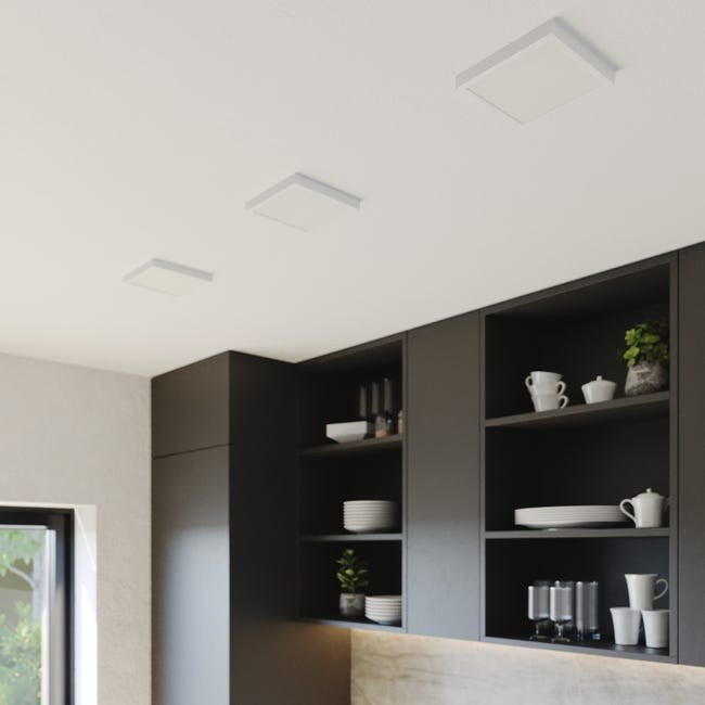 Oprawa LED Sanoa biała 17 cm IP44 Inspire