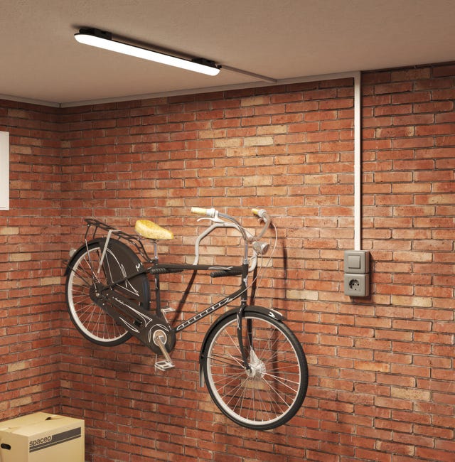 Oprawa Volga czarna 110 cm IP65 LED Inspire