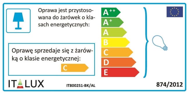 Oprawa natynkowa CASEMIRO czarna GU10 ITALUX