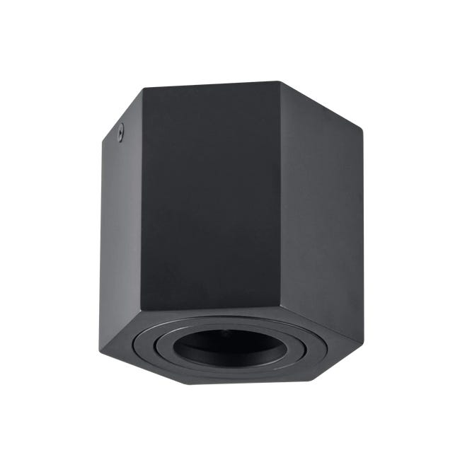 Oprawa natynkowa Hexagon czarna GU10 Goldlux