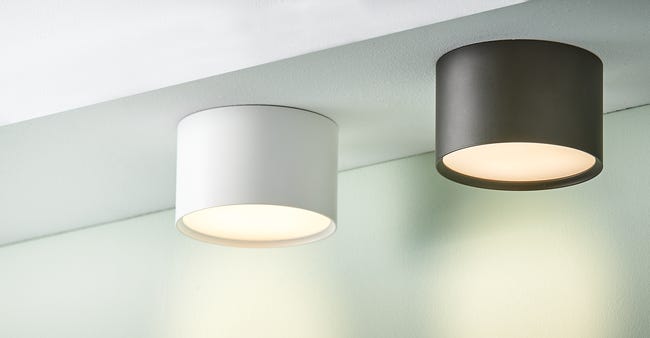 Oprawa natynkowa Kendal stała 6 W czarna LED Light Prestige