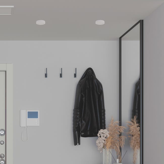 Oprawa natynkowa LED biała 12 cm LED Inspire