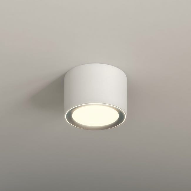 Oprawa natynkowa Oberon IP20 śr. 10 cm biała LED Inspire