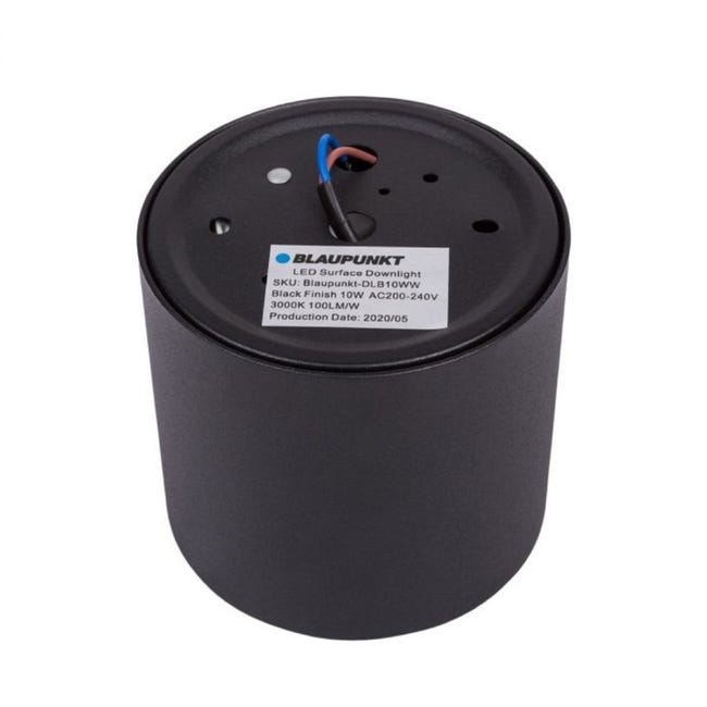 Oprawa natynkowa Roller LED 10 W czarna Blaupunkt