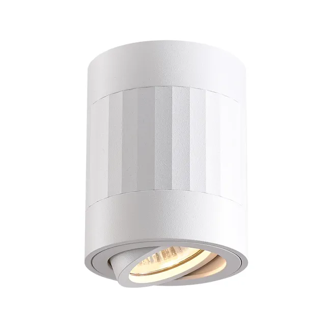Oprawa natynkowa Rubin Paski biała GU10 Goldlux
