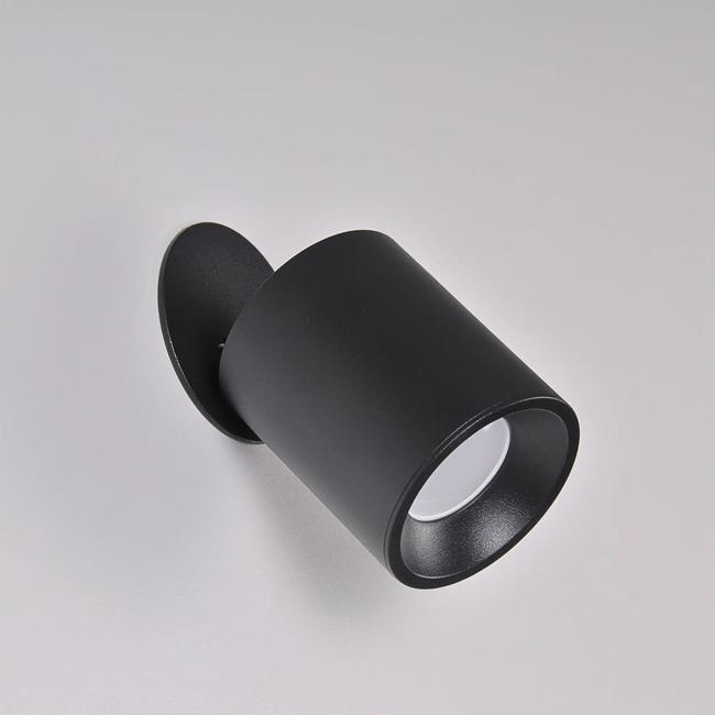 Oprawa natynkowa przegubowa HARON czarna GU10 POLUX