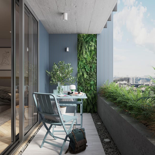 Oprawa natynkowa zewnętrzna Olaria biała GU10 IP54 Inspire