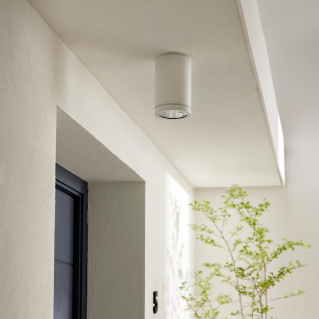 Oprawa natynkowa zewnętrzna Olaria biała GU10 IP54 Inspire