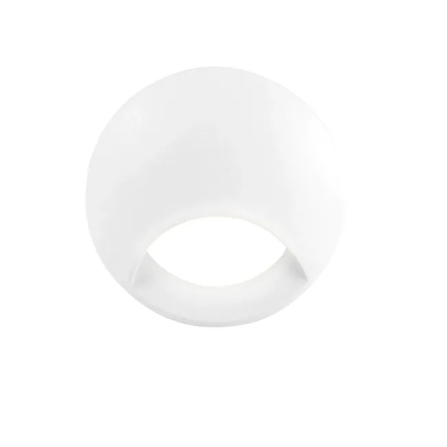 Oprawa schodowa Q1 biała okrągła 6 cm IP44 LED Goldlux