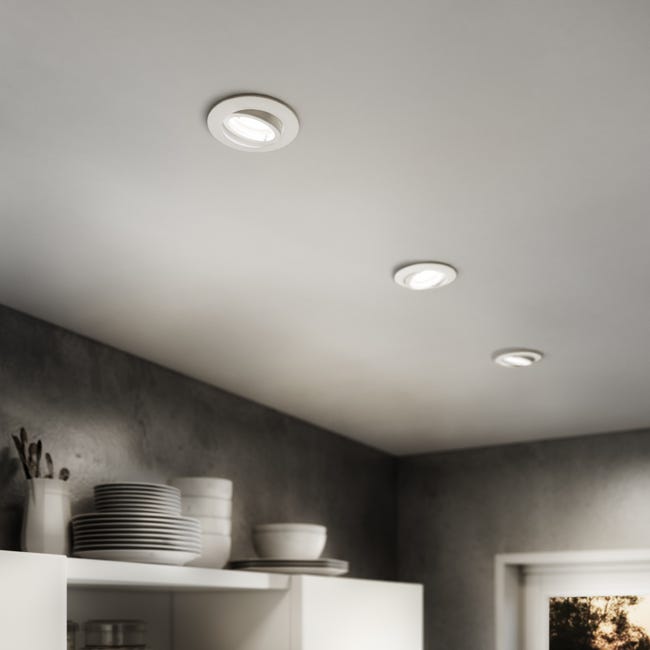 Oprawa stropowa 3 szt. Bama Enki biała LED Inspire