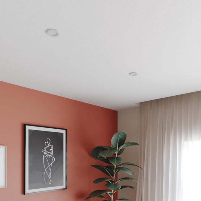 Oprawa stropowa Lecco biała GU10 IP65 Inspire