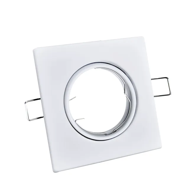 Oprawa stropowa OPIN biała kwadratowa POLUX