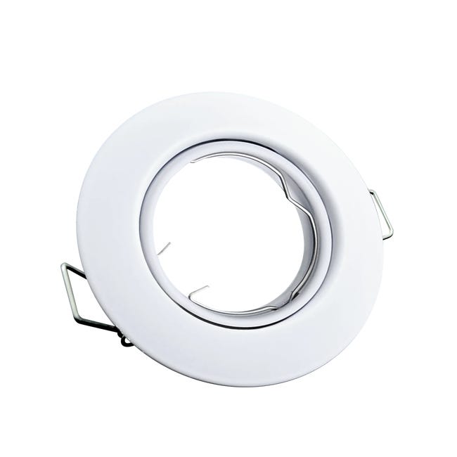 Oprawa stropowa OPIN biała okrągła POLUX