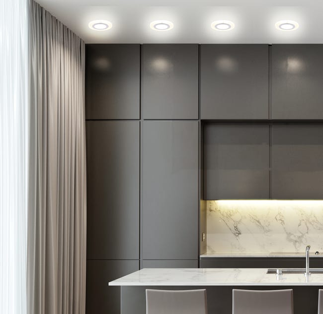 Oprawa stropowa klosz mrożony LED Candellux