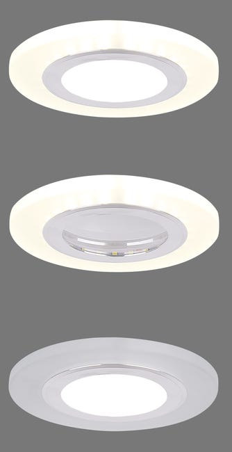 Oprawa stropowa klosz mrożony LED Candellux