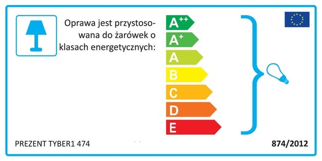 Oprawa stropowa natynkowa TYBER 1 czarna E27 PREZENT