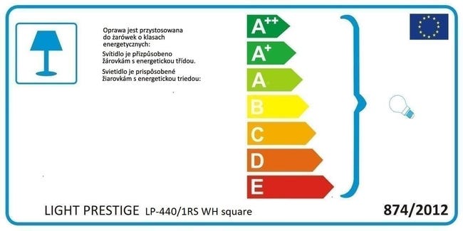 Oprawa stropowa oczko LAGOS IP65 białe kwadrat GU10 LIGHT PRESTIGE
