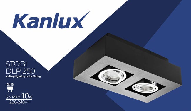 Oprawa stropowa ruchoma STOBI DLP 250-B KANLUX