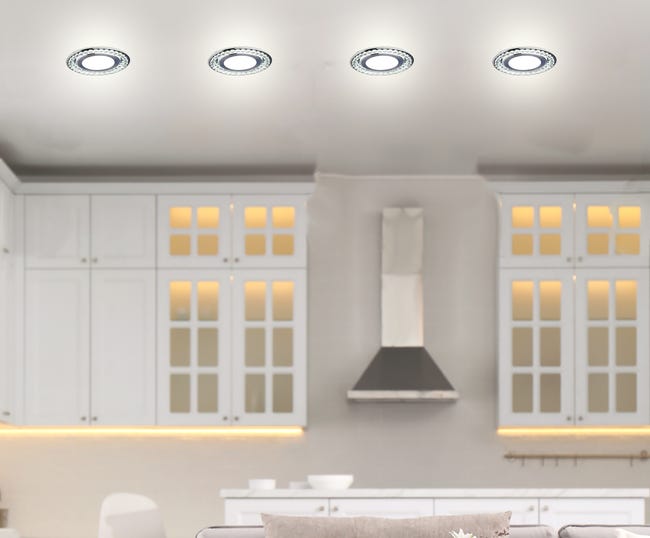 Oprawa stropowa srebrna LED Candellux
