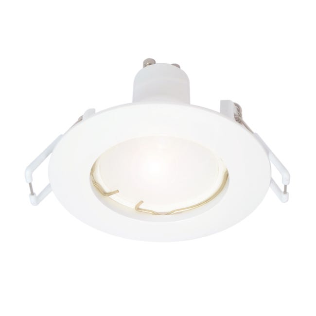 Oprawa stropowa wpuszczana 5 szt. biała GU10