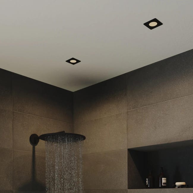 Oprawa wpuszczana Kilia czarna 520 lm IP65 LED Inspire