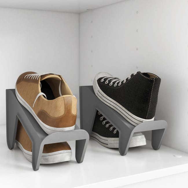 Organizer na buty szary