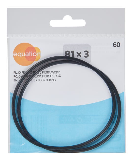 Oring korpusu filtra wody 81 x 3 mm EQUATION