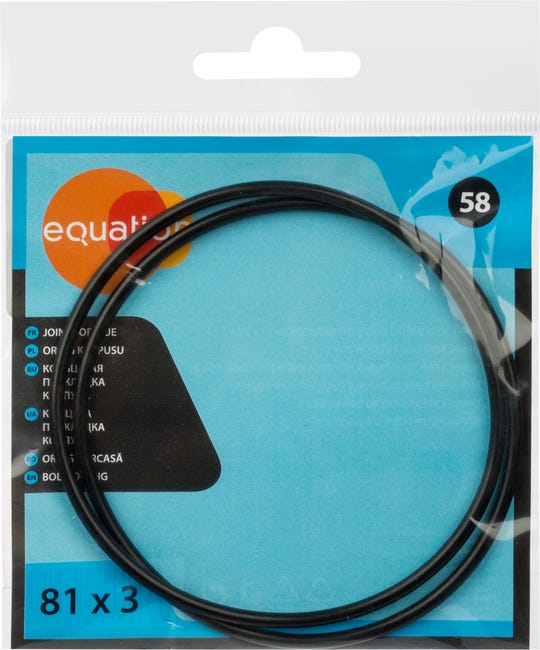 Oring korpusu filtra wody 81 x 3 mm EQUATION