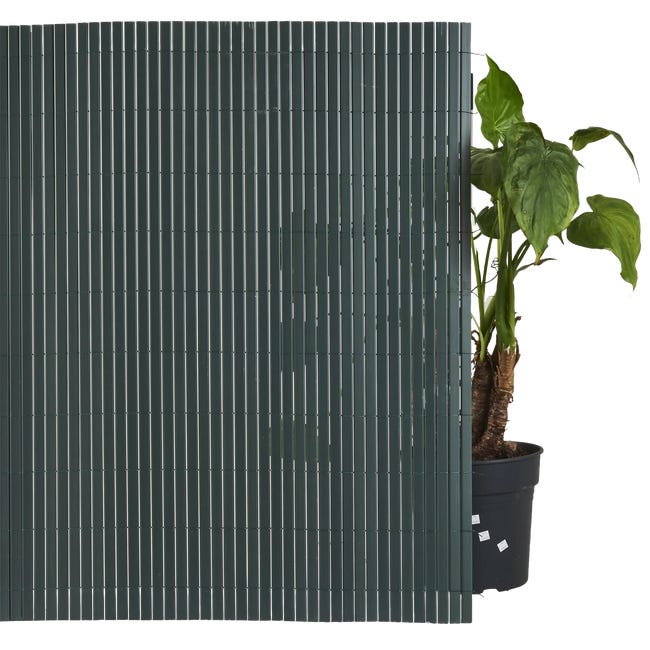 Osłona balkonowa 1,5x5 m 1800g/m2 zielona Naterial