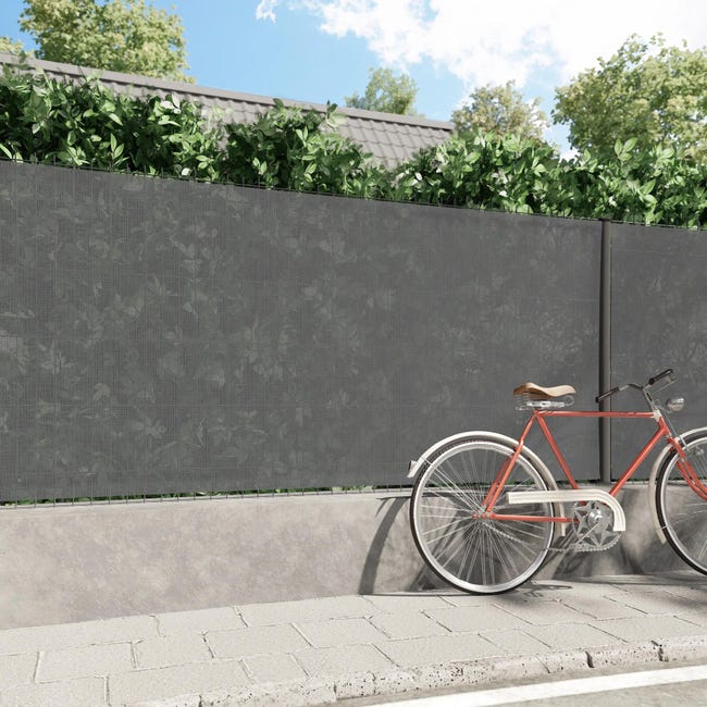 Osłona balkonowa 1.5x10 m 130 g/m2 antracyntowa Naterial